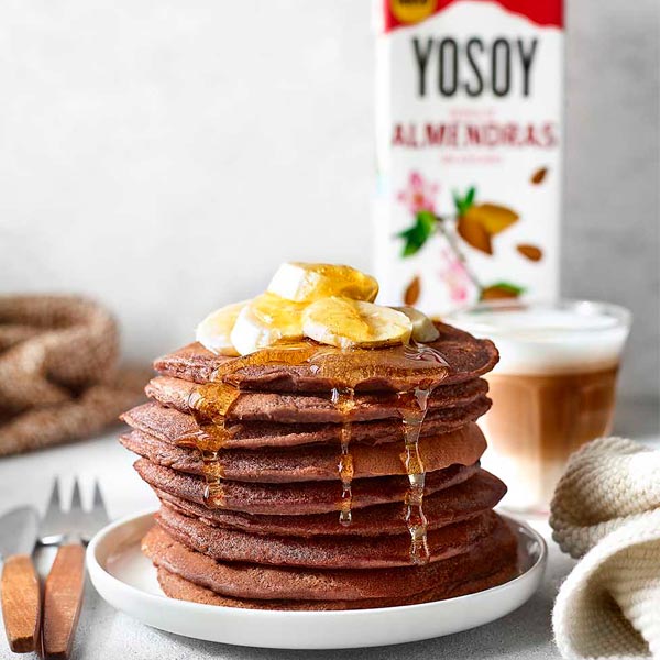 receta-pancakes-chocolate-bebida-vegetal-yosoy