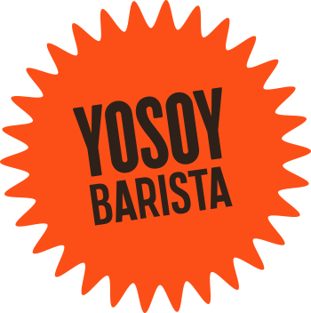 yosoy barista etiqueta naranja