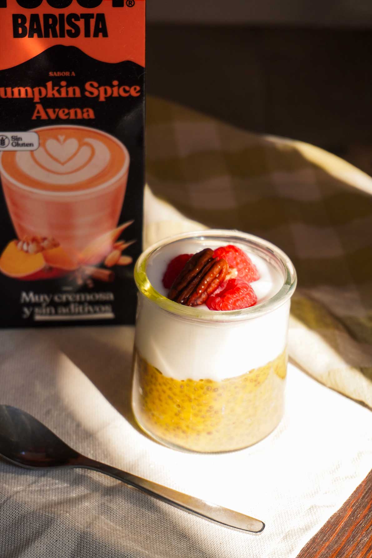 Pudding de Chia de Pumpkin Spice